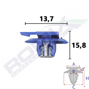 spinka listwy C70897