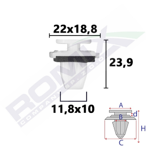 spinka listwy C70934